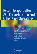 Cover: Return to Sport after ACL Reconstruction and Other Knee Operations - Springer
