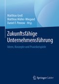 Cover: Zukunftsf&auml;hige Unternehmensf&uuml;hrung - Springer Gabler