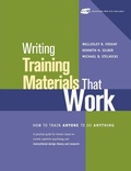 Cover: Writing Training Materials That Work - Pfeiffer