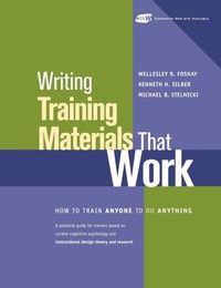 Enlarge image Cover: Writing Training Materials That Work - Pfeiffer