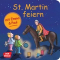 Cover: St. Martin feiern mit Emma und Paul. Mini-Bilderbuch. - Don Bosco Medien