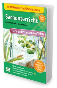 Abbildung von: Arbeitsmaterial Grundschule. Sachunterricht: Tiere und Pflanzen am Teich. - Don Bosco Medien
