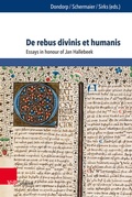 Cover: De rebus divinis et humanis - Brill Deutschland