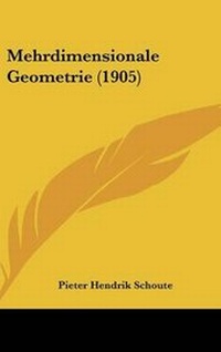 Abbildung von: Mehrdimensionale Geometrie (1905) - Kessinger Publishing