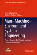 Cover: Man-Machine-Environment System Engineering - Springer