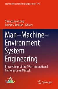Enlarge image Cover: Man-Machine-Environment System Engineering - Springer