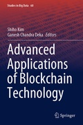 Cover: Advanced Applications of Blockchain Technology - Springer