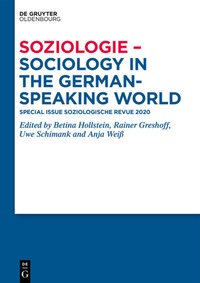 Abbildung von: Soziologie - Sociology in the German-Speaking World - De Gruyter