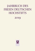 Cover: Jahrbuch des Freien Deutschen Hochstifts 2019 - Wallstein
