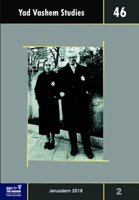 Abbildung von: Yad Vashem Studies Vol. 46.2 - Wallstein