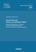 Cover: Aktive Sicherung lokaler und regionaler Vielfalt - VISTAS Verlag
