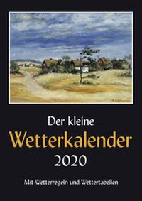 Abbildung von: Der kleine Wetterkalender 2020 - ERZDRUCK GmbH