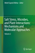 Cover: Salt Stress, Microbes, and Plant Interactions: Mechanisms and Molecular Approaches - Springer