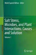 Cover: Salt Stress, Microbes, and Plant Interactions: Causes and Solution - Springer
