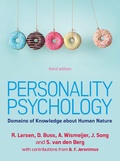 Cover: Personality Psychology: Domains of Knowledge about Human Nature, 3e - McGraw-Hill Education (UK) Ltd