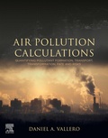Cover: Air Pollution Calculations - Elsevier