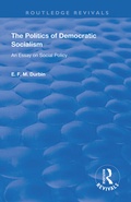 Cover: The Politics of Democratic Socialism - Routledge