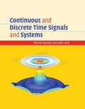 Cover: Continuous and Discrete Time Signals and Systems - Cambridge University Press