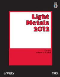 Enlarge image Cover: Light Metals 2012 - Wiley-TMS
