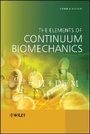 Cover: The Elements of Continuum Biomechanics - Wiley