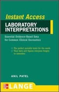 Cover: Lange Instant Access Laboratory Interpretations - McGraw-Hill Medical