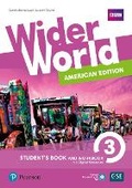 Cover: Wider World American Edition 3 Student Book & Workbook with PEP Pack - Pearson Education Limited