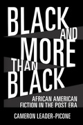 Cover: Black and More Than Black - University Press of Mississippi