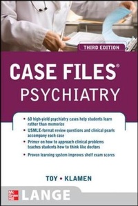 Enlarge image Cover: Case Files Psychiatry, Third Edition - McGraw-Hill Medical