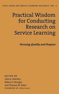 Enlarge image Cover: Practical Wisdom for Conducting Research on Service Learning - Stylus Publishing