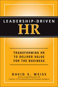 Enlarge image Cover: Leadership-Driven HR - Jossey-Bass