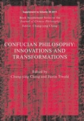 Cover: Confucian Philosophy - Wiley