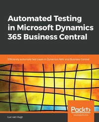 Abbildung von: Automated Testing in Microsoft Dynamics 365 Business Central - De Gruyter