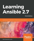 Cover: Learning Ansible 2.7 - Packt Publishing