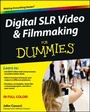 Cover: Digital SLR Video and Filmmaking For Dummies - Wiley