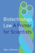 Cover: Biotechnology Law - Columbia University Press