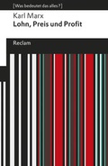 Cover: Lohn, Preis und Profit - Reclam