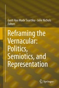 Cover: Reframing the Vernacular: Politics, Semiotics, and Representation - Springer