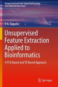 Enlarge image Cover: Unsupervised Feature Extraction Applied to Bioinformatics - Springer