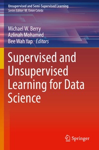 Enlarge image Cover: Supervised and Unsupervised Learning for Data Science - Springer