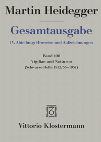 Abbildung von: Vigiliae und Notturno - Vittorio Klostermann Verlag