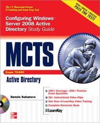 Abbildung von: MCTS Windows Server 2008 Active Directory Services Study Guide (Exam 70-640) (SET) - McGraw-Hill Education