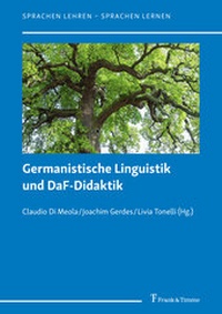 Abbildung von: Germanistische Linguistik und DaF-Didaktik - Frank & Timme