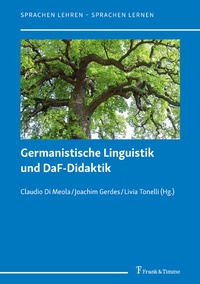 Abbildung von: Germanistische Linguistik und DaF-Didaktik - Frank & Timme