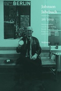 Cover: Johnson-Jahrbuch 26/2019 - Wallstein