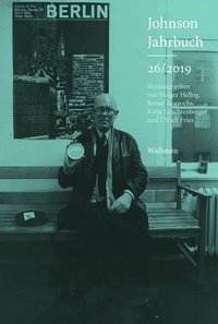 Abbildung von: Johnson-Jahrbuch 26/2019 - Wallstein