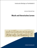 Cover: Musik und literarisches Lernen - innsbruck university press