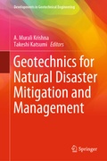 Cover: Geotechnics for Natural Disaster Mitigation and Management - Springer