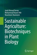 Cover: Sustainable Agriculture: Biotechniques in Plant Biology - Springer