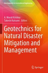 Enlarge image Cover: Geotechnics for Natural Disaster Mitigation and Management - Springer
