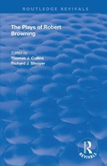 Cover: The Plays of Robert Browning - Routledge